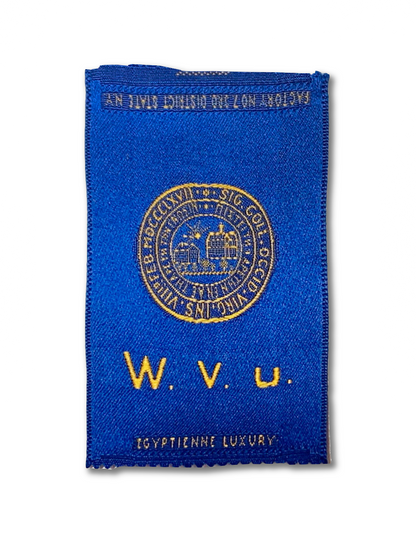 West Virginia University Silk Paperweight