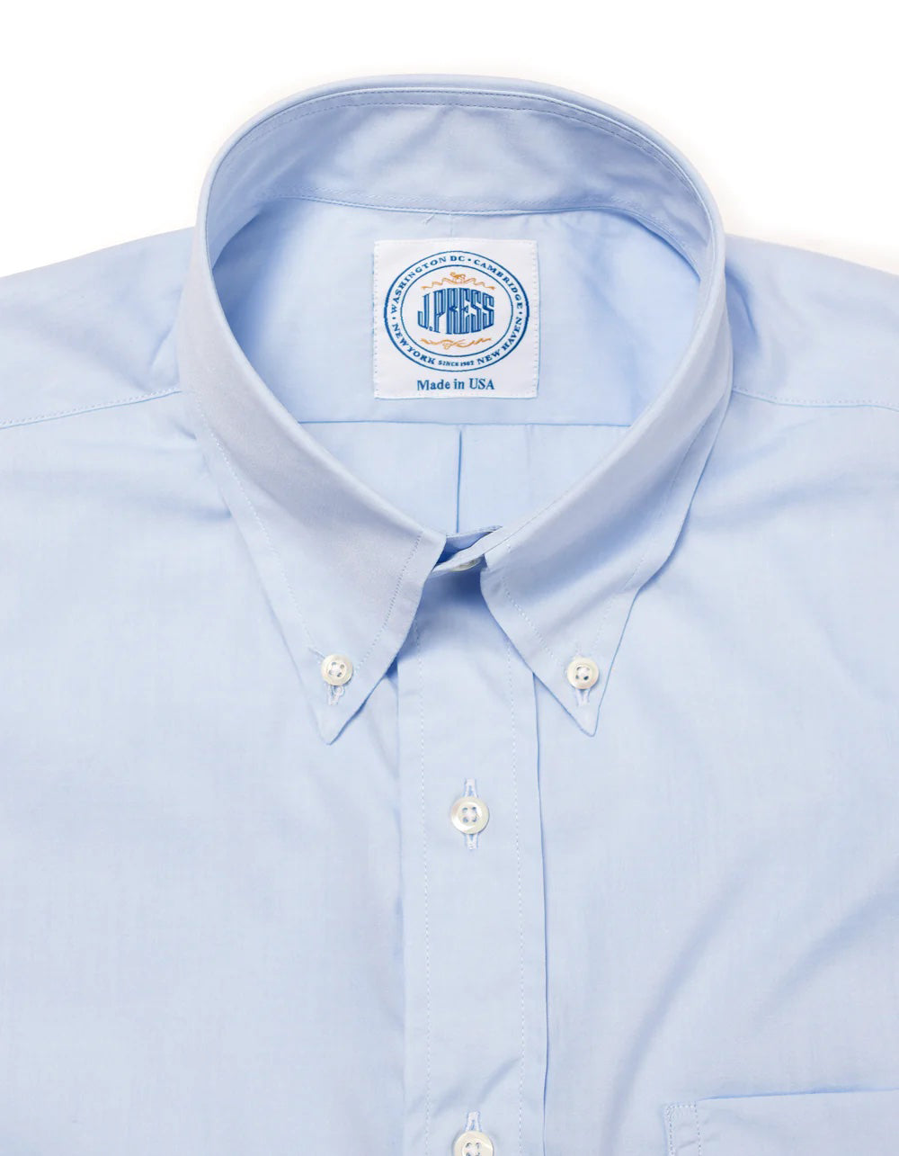 2-PLY 100s - BLUE SOLID DRESS SHIRT
