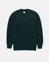 Green Wool Crewneck Sweater - Trim Fit