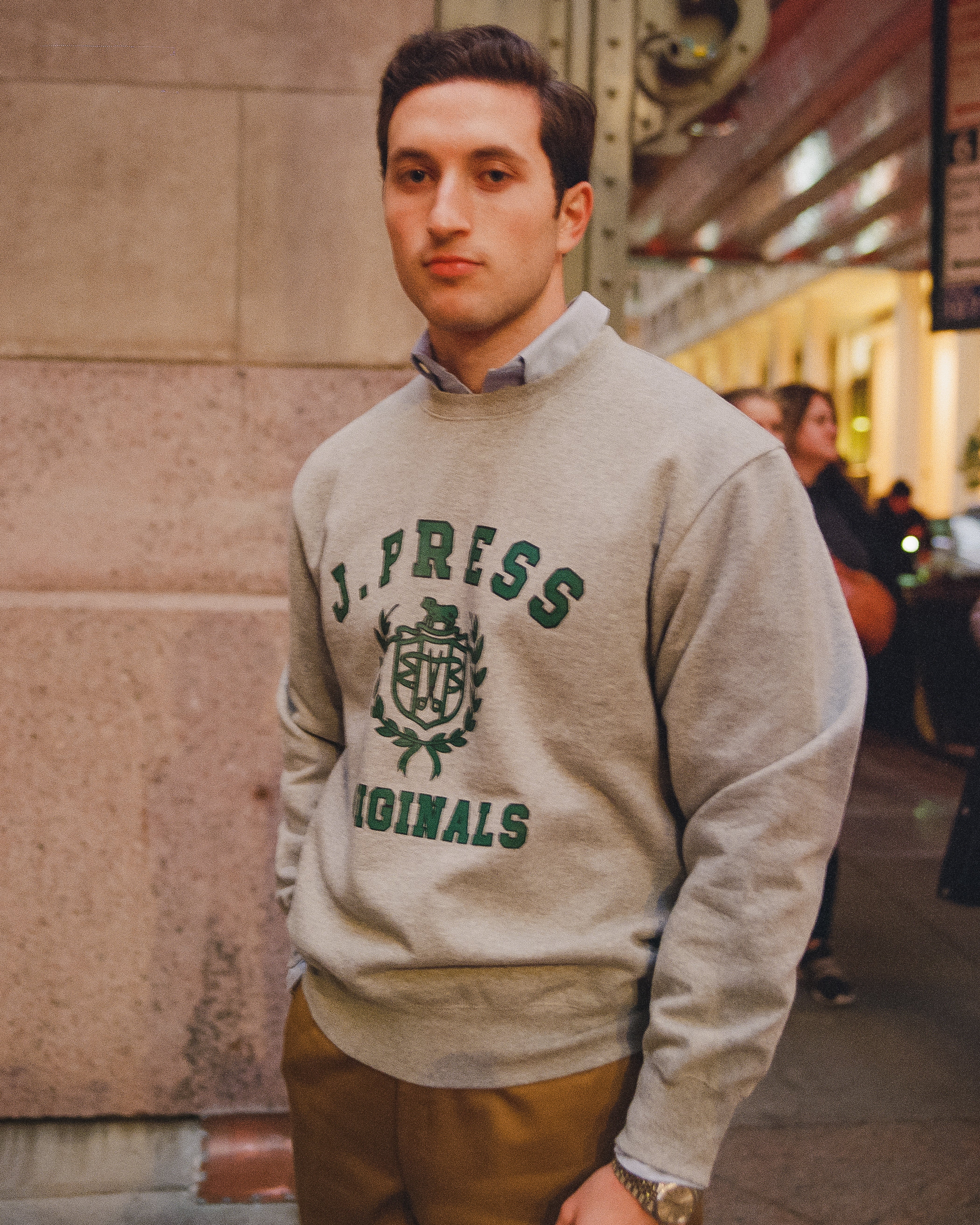 J. Press Crest Logo Sweatshirt