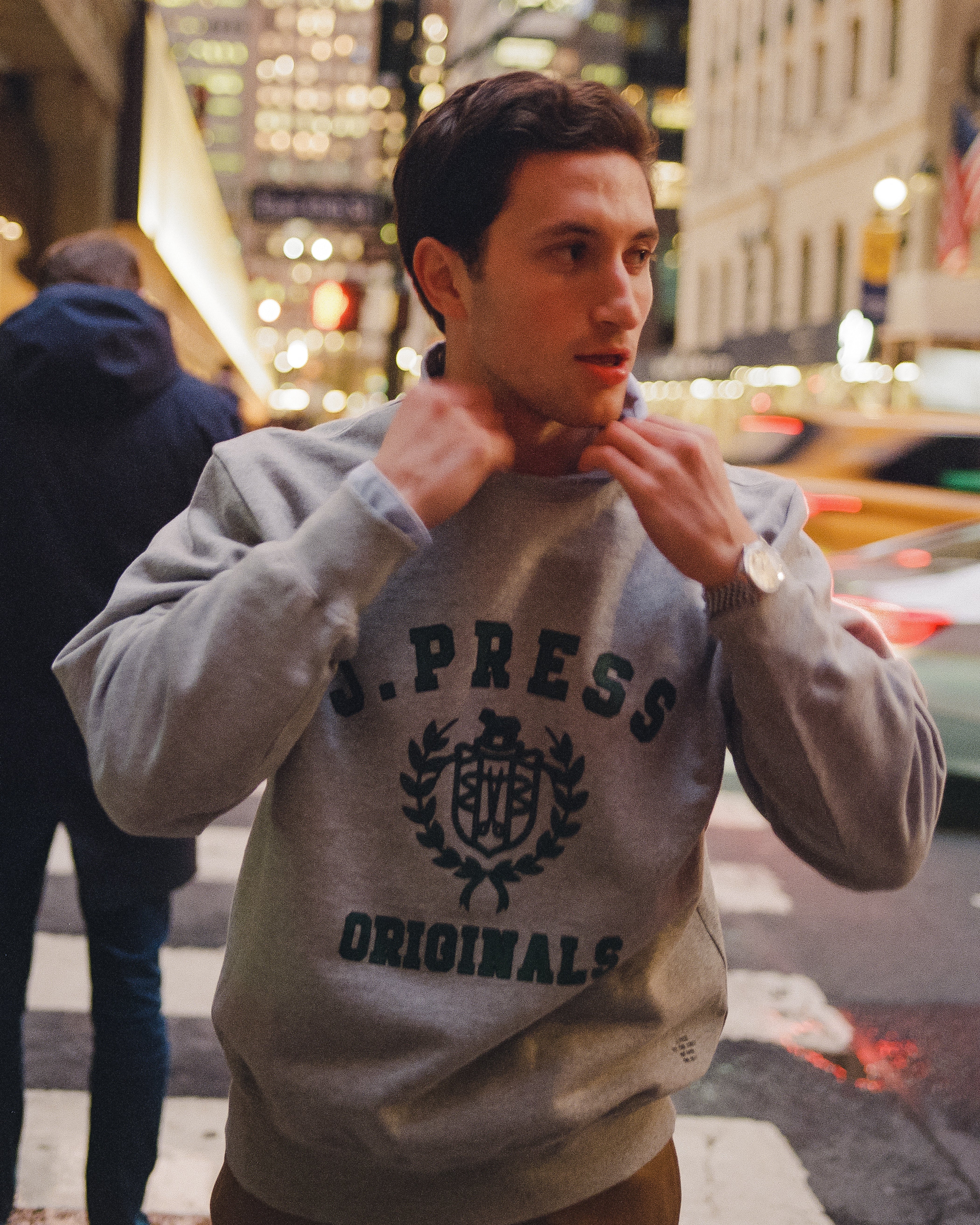 J. Press Crest Logo Sweatshirt