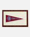 Ohio State Framed Vintage Pennant