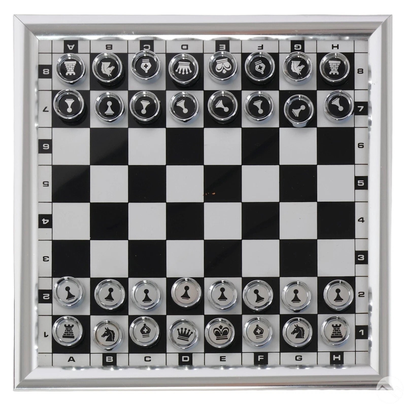 Asprey & Co London Magnetic Chess Set In Case 1980 Trustees Duke Edinburgh Fund