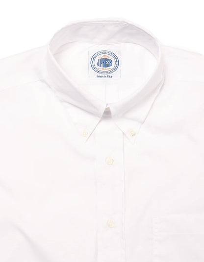 ブルー/ホワイトオックスフォードドレスシャツ
