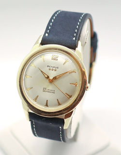 1960s Benrus 14K Yellow Gold Automatic
