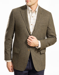 OLIVE DONEGAL SPORT COAT - CLASSIC FIT