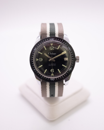 1970's Clebar Dive Watch