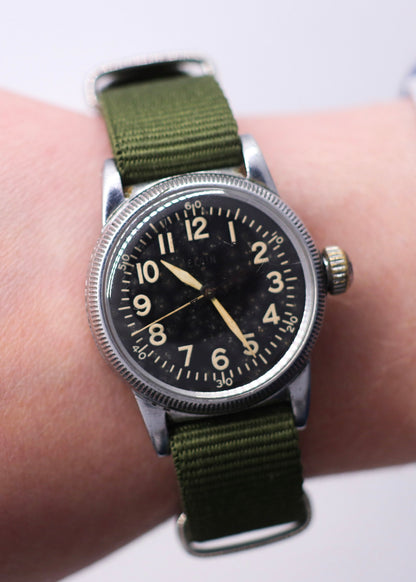 Elgin Type A-II WWII Aviator Watch