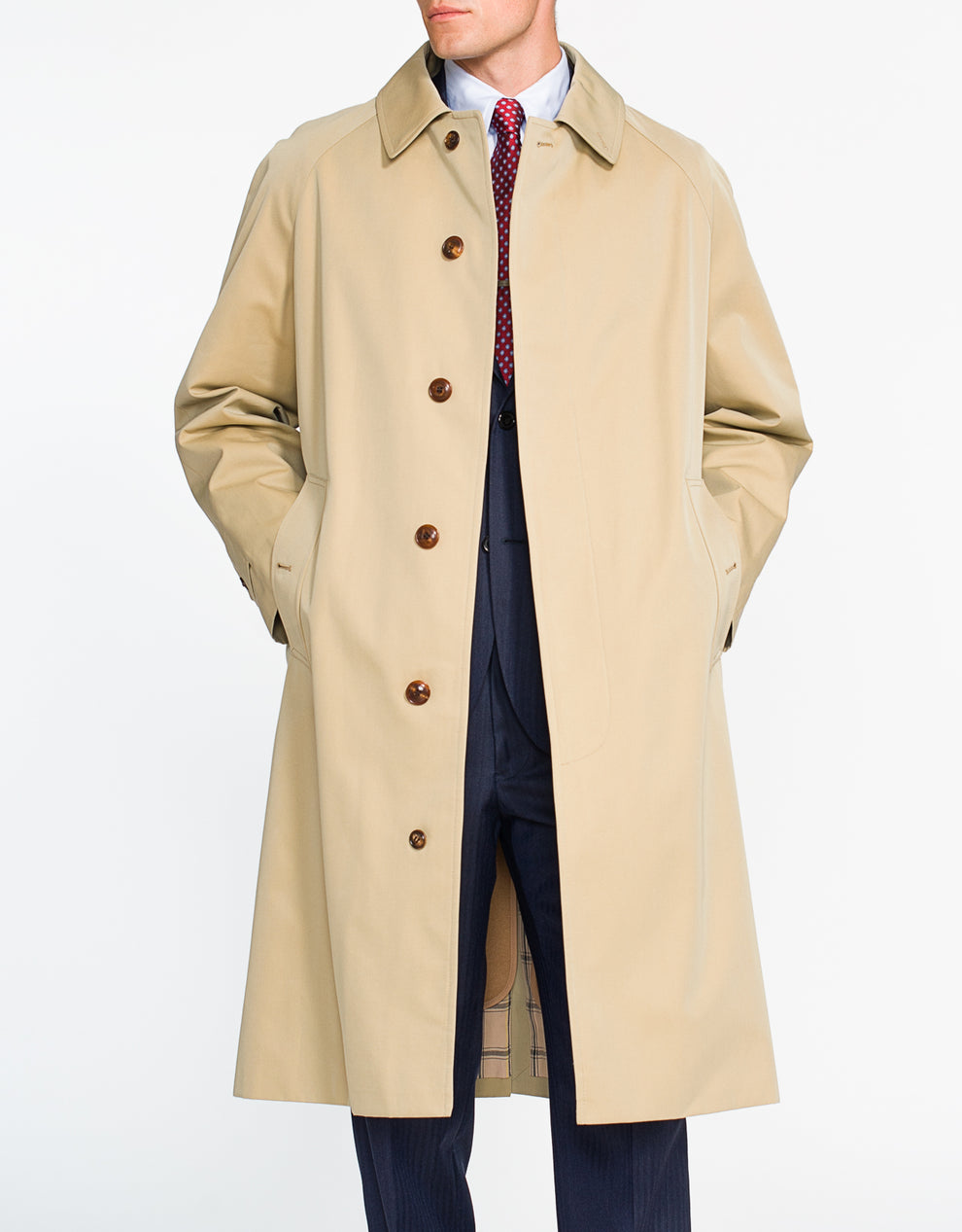 Spencer Rain Coat Tan