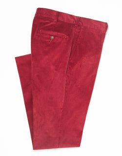 RED CORDUROY PANTS