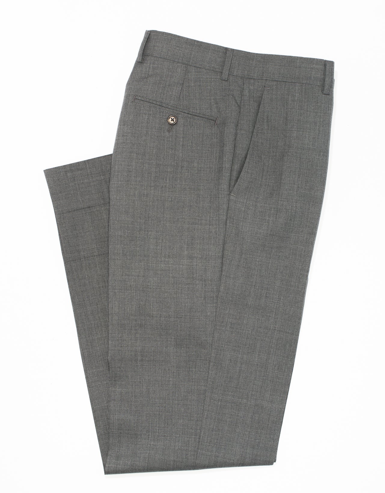 Grey Wool Tropical Trousers - Classic Fit | Men's Dress Clothes – J. PRESS