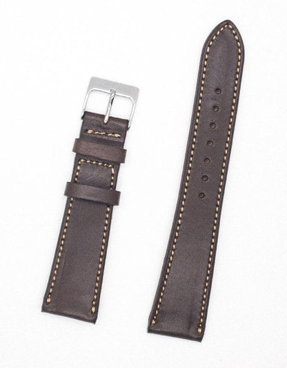 Oak Tanned Calf Leather Watch Strap