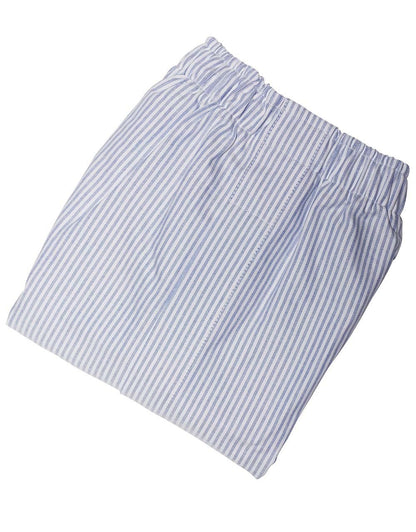 Oxford Boxers Blue White Stripe