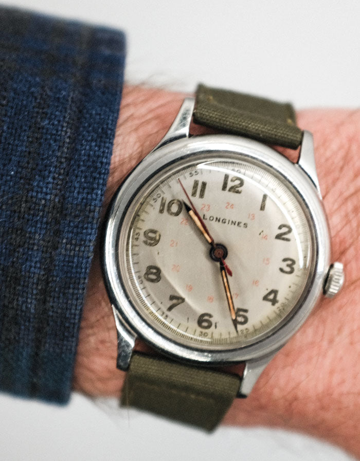 1945 Longines Stainless Steel Manual