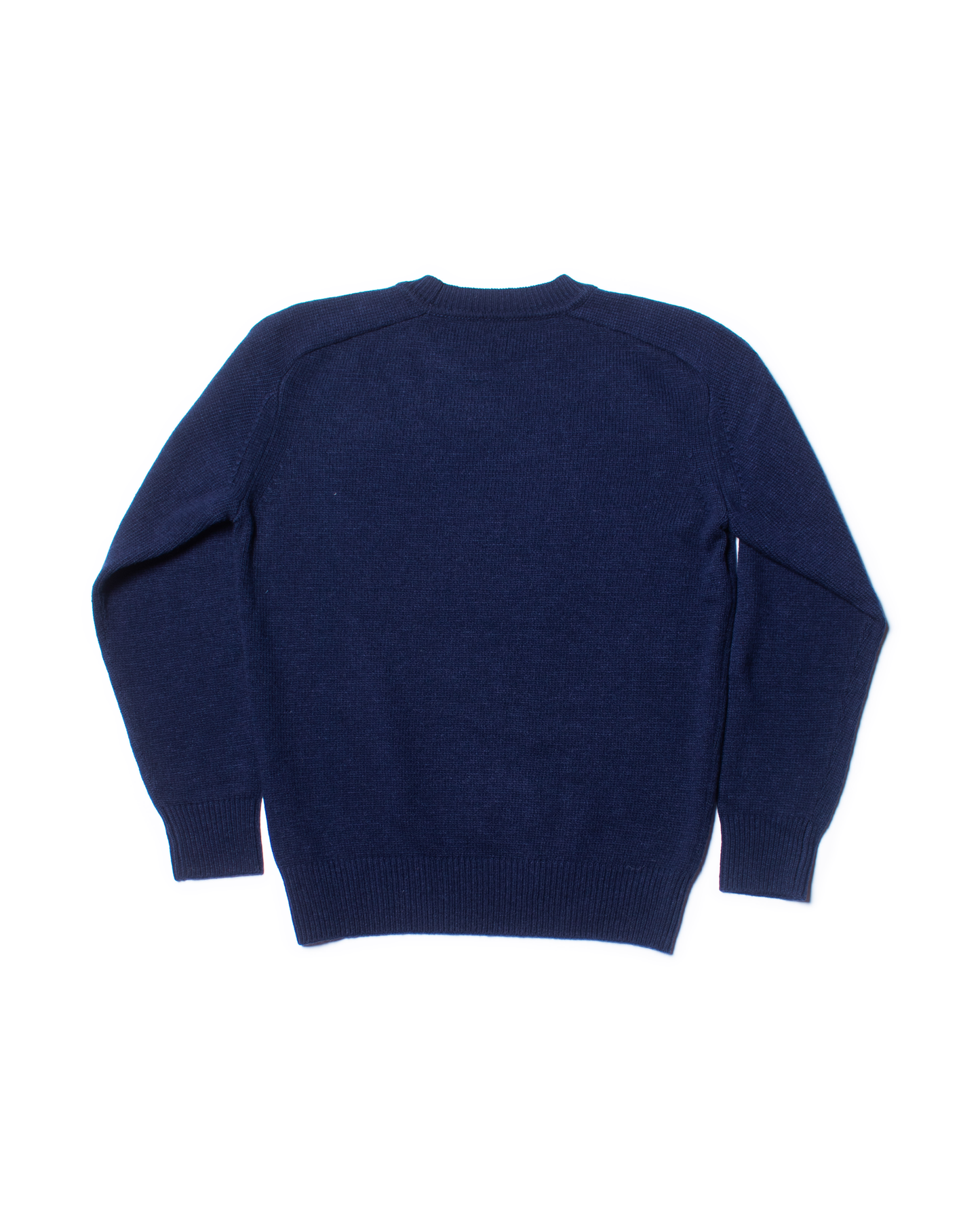 Yale Varsity Crew Neck Sweater - Navy | J.PRESS - Pennant Label – J. PRESS