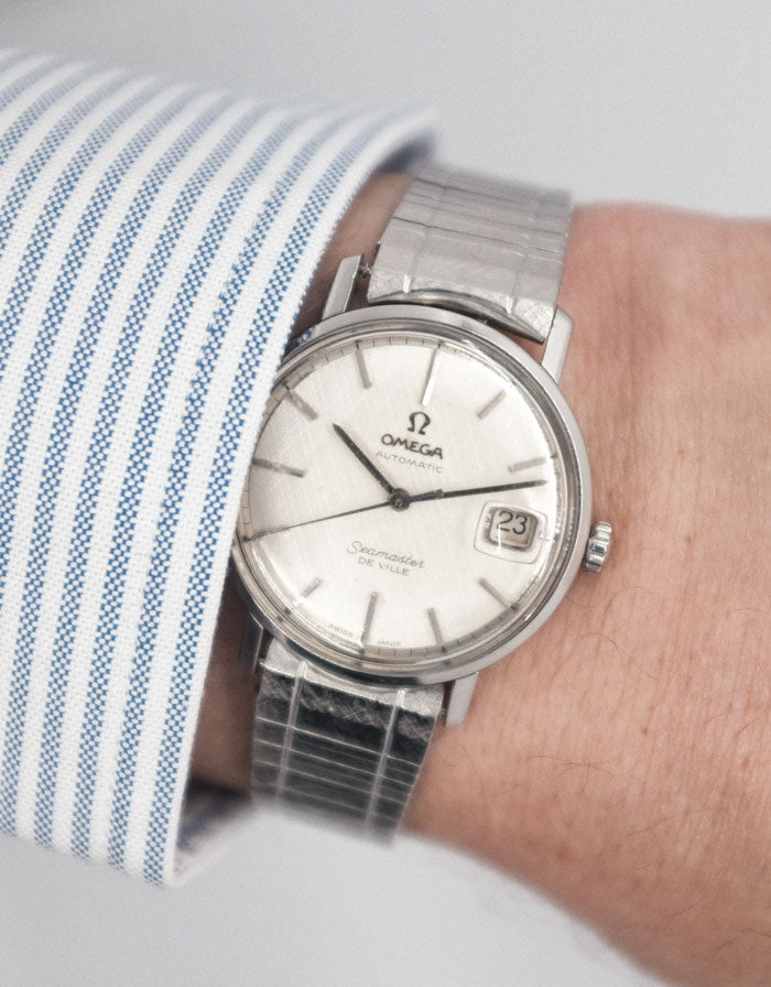 1963 Omega Seamaster De Ville Date Watch J. PRESS