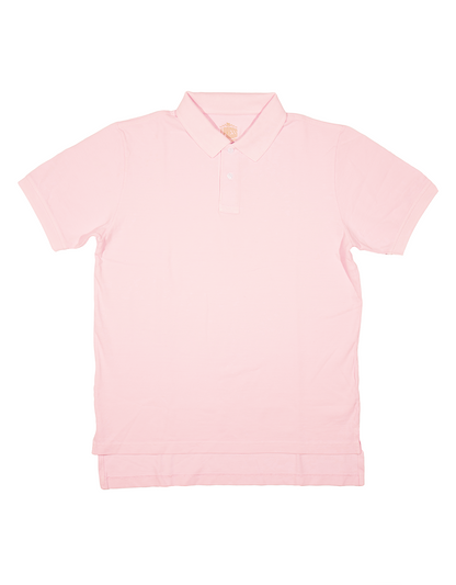 SOLID PIQUE POLO - PINK
