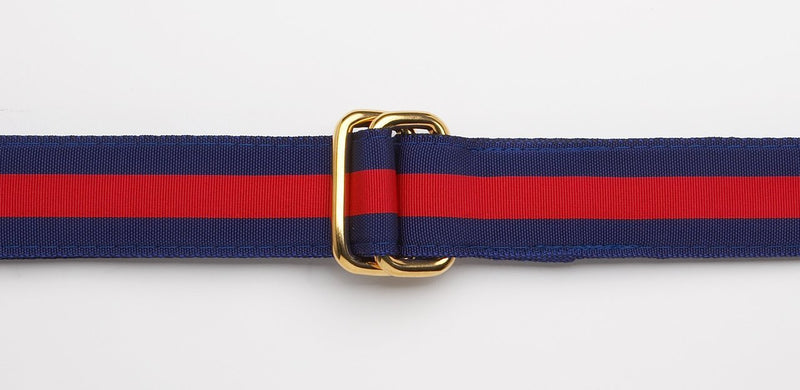 Ribbon Belt Navy/Red