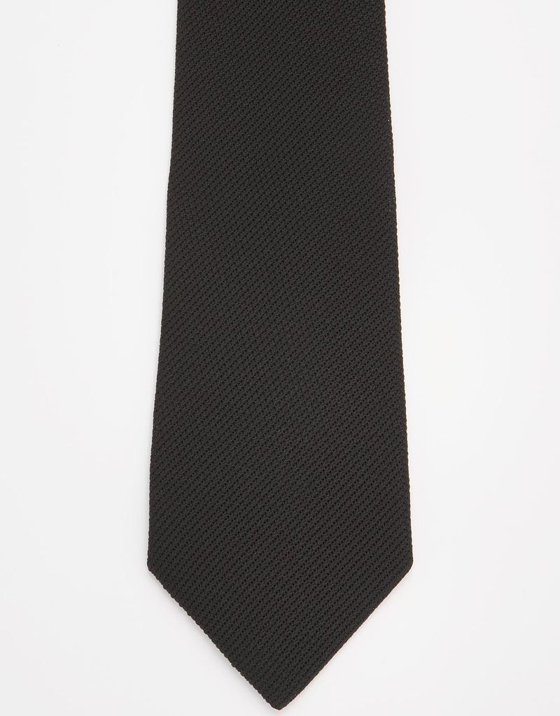 Grenadine Tie - Black | Men's Neck Ties & Clothing Accessories
