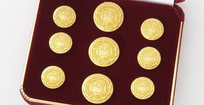 Cornell University Gold Buttons