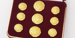 Dartmouth College Gold Buttons